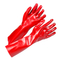 Full Dipped Oil Proof Red PVC Gloves