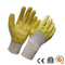 Hlaf dipped yellow nitrile gloves HCN400
