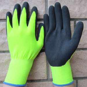High Visible Yellow Super Grip Glove HNN 467