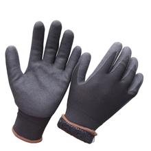 Soft Winter work glove with acrylic fleece liner cold proof HNN468P 