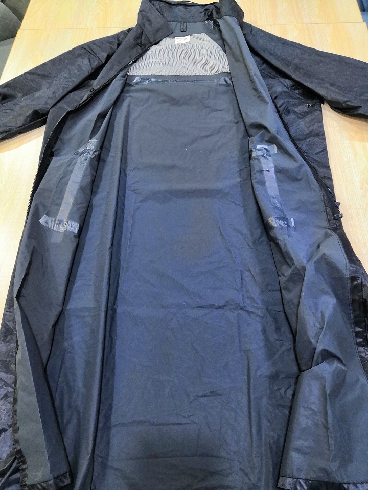 Waterproof windproof polyester raincoat HDW01
